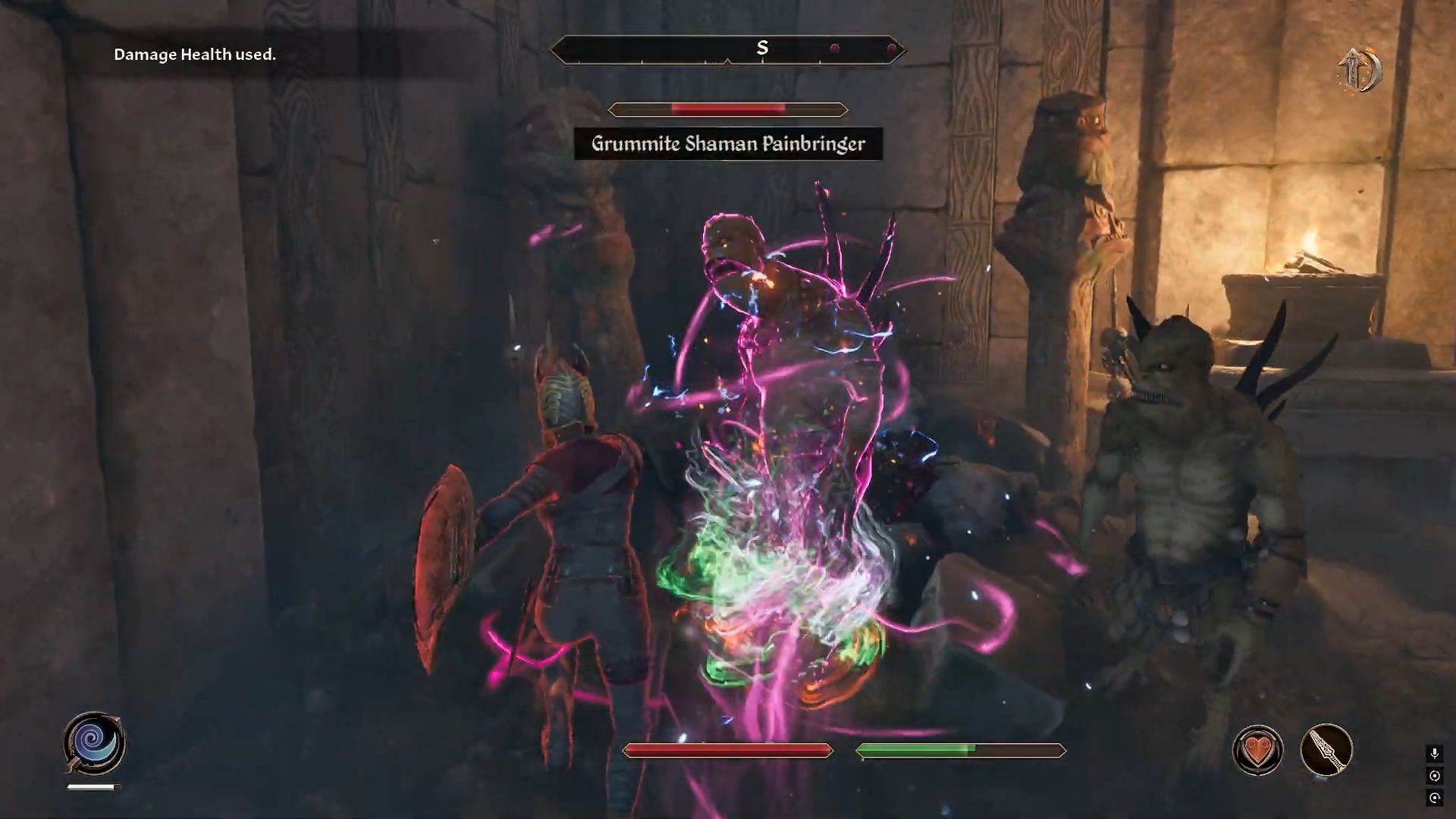 Grummite Shaman in Oblivion Remastered (Image via Bethesda Softworks || YouTube/@Zelendes)
